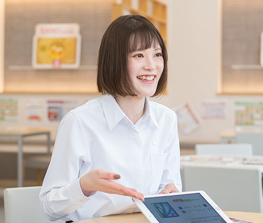 先輩の声 写真　Kさん