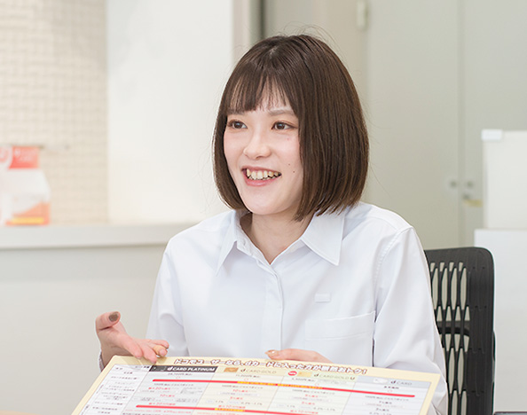 先輩の声 写真　Kさん