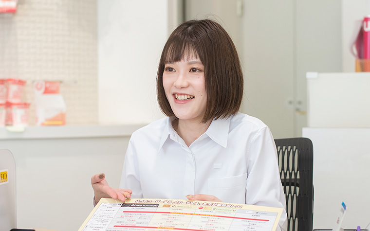 先輩の声 写真　Kさん