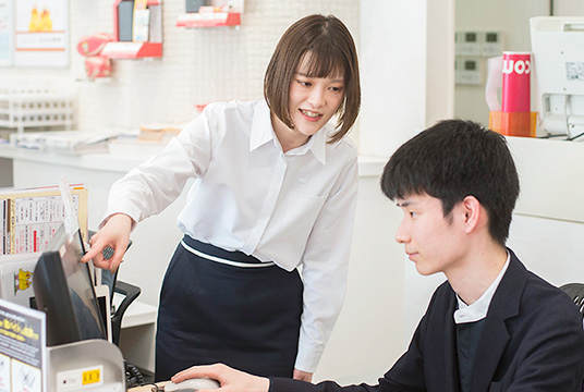 先輩の声 写真　Kさん