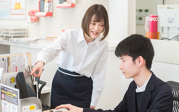 先輩の声 写真　Kさん