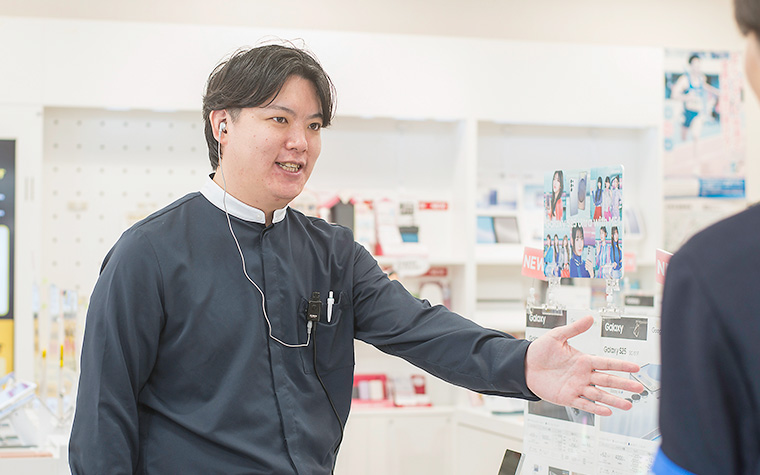 先輩の声 写真　Yさん