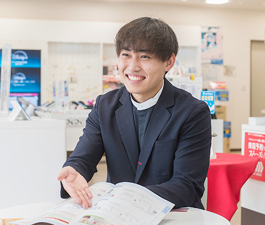 先輩の声 写真　Kさん