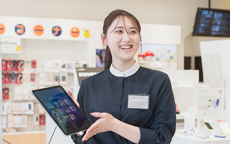 先輩の声 写真　Oさん