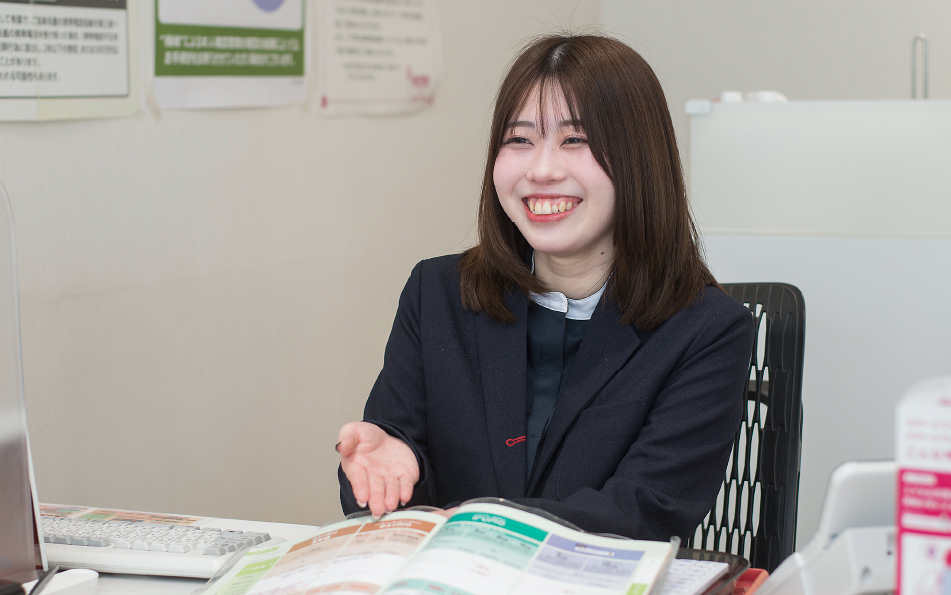 先輩の声 写真　Sさん